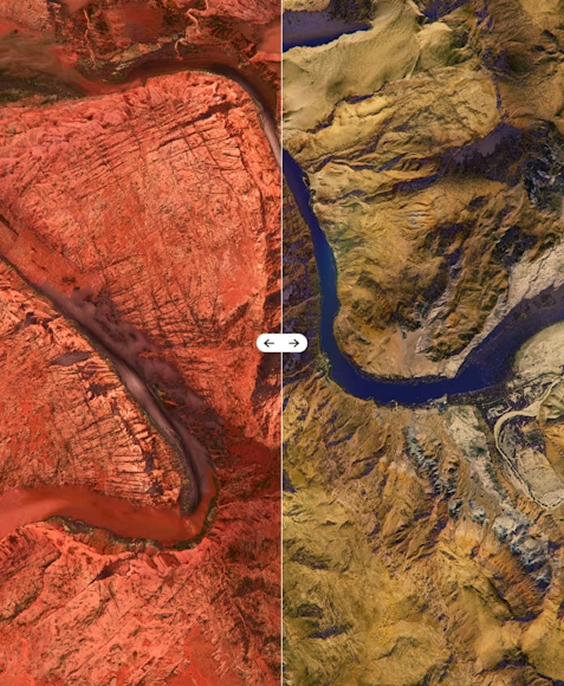 Canyon satellite